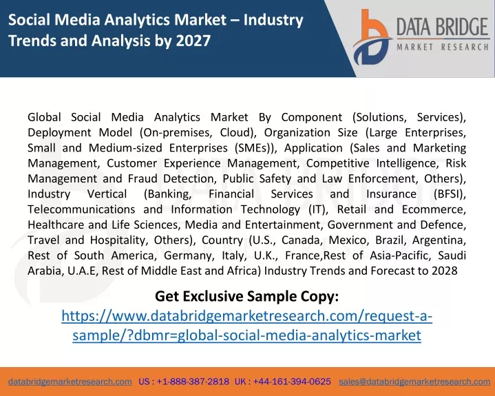 social media analytics market industry trends