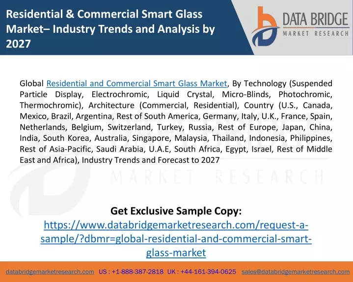 residential commercial smart glass market