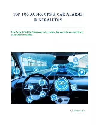 TOP 100 AUDIO, GPS & CAR ALARMS IN GERALDTON