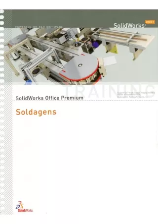SolidWorks 2007-Soldagens