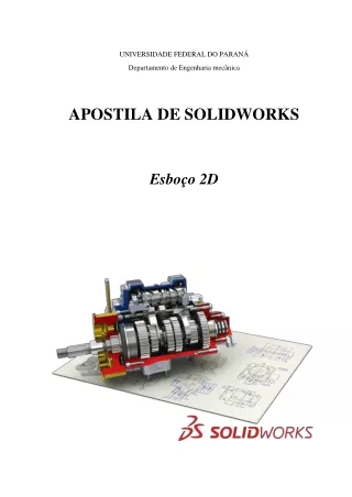 SolidWorks-Esboço 2D