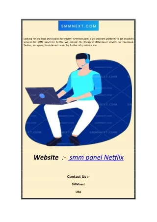 smm panel Netflix