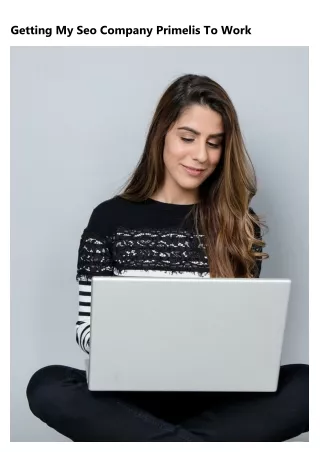 getting my seo company primelis to work