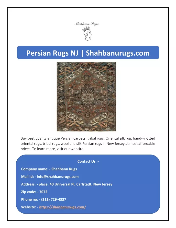 persian rugs nj shahbanurugs com