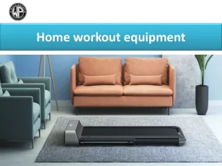 home workout equipment