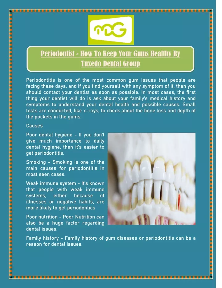 periodontist how to keep your gums healthy