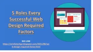 5 roles every successful web design required