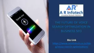 the future of voice search optimization