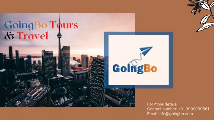 goingbo tours travel