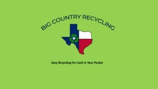 easy recycling for cash in your pocket