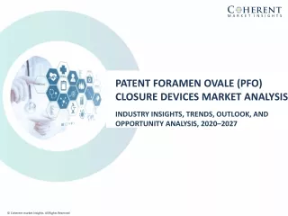 patent foramen ovale pfo closure devices market