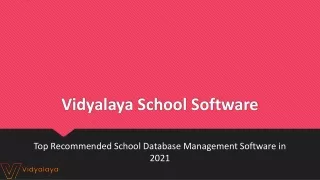 vidyalaya school software