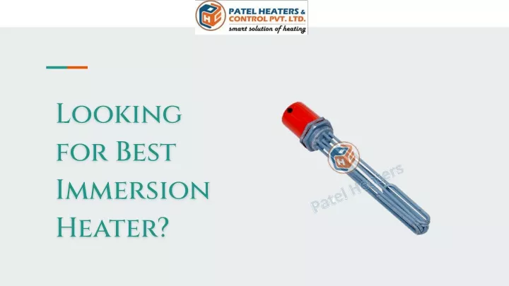 looking for best immersion heater