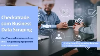 checkatrade com business data scraping