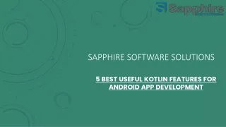 sapphire software solutions