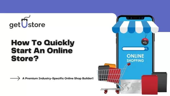 a premium industry specific online shop builder