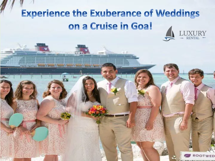 experience the exuberance of weddings on a cruise