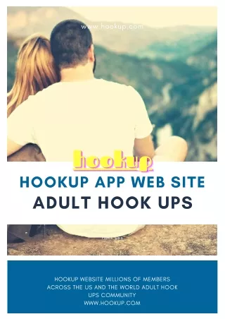 HookUP App website