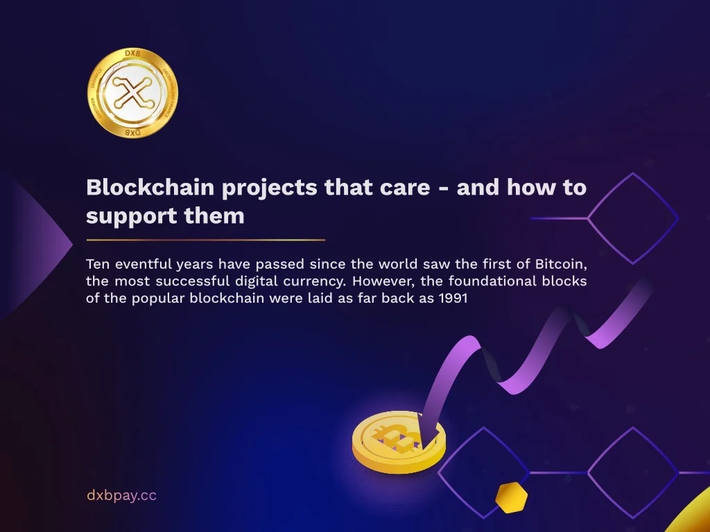 PPT - Blockchain projects that CARE - and how to SUPPORT them ...
