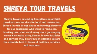 Shreya tour travels