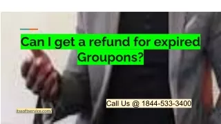Can I get a refund for expired Groupons_