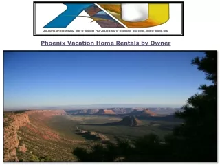 Phoenix Vacation Home Rentals by Owner