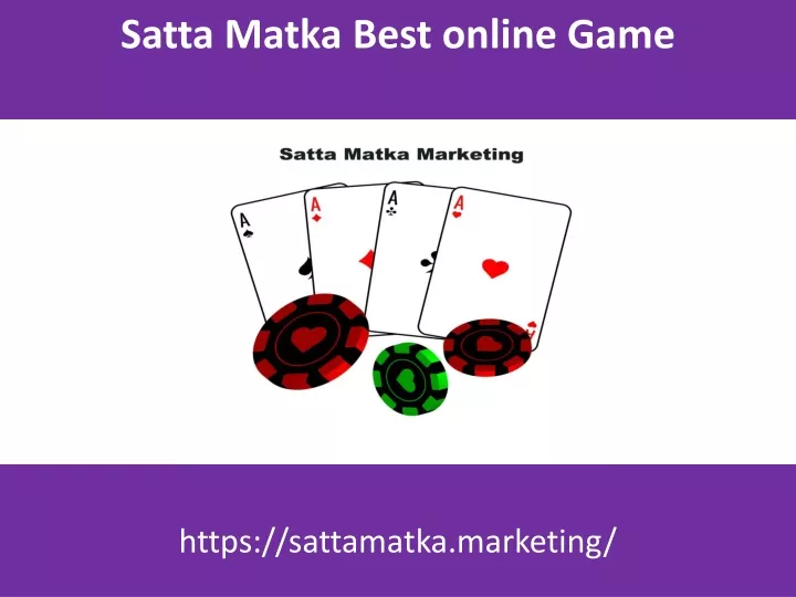 satta matka best online game