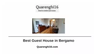 Best Guest House in Bergamo - Quarenghi16