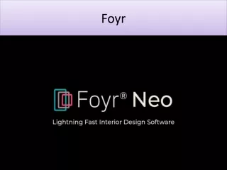 E design Marketing foyr Neo