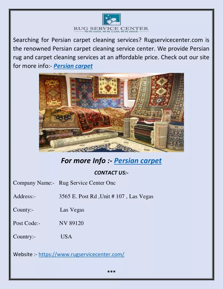 searching for persian carpet cleaning services