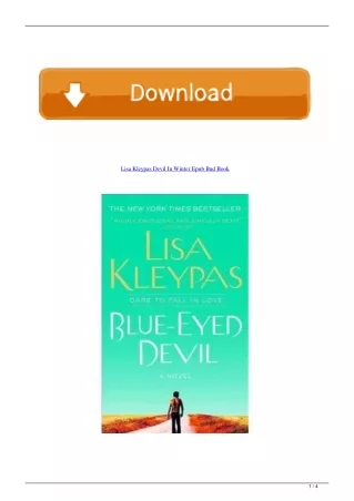Lisa Kleypas Devil In Winter Epub Bud Book