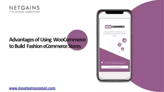advantages of using woocommerce to build fashion ecommerce stores