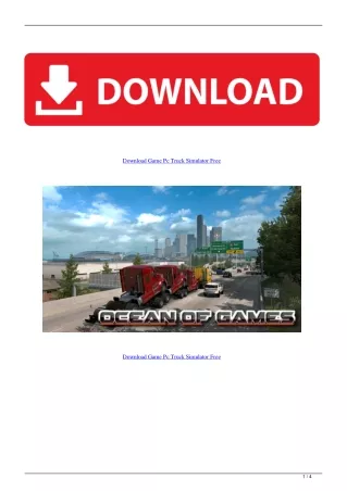 Download Game Pc Truck Simulator Free