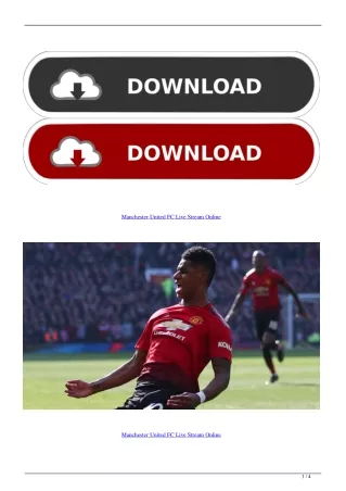 Manchester United FC Live Stream Online