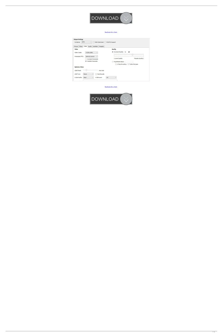 PPT Handbrake Hevc Guide PowerPoint Presentation, free download ID10739722