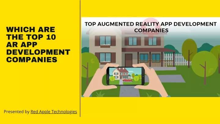 which are the top 10 ar app development companies