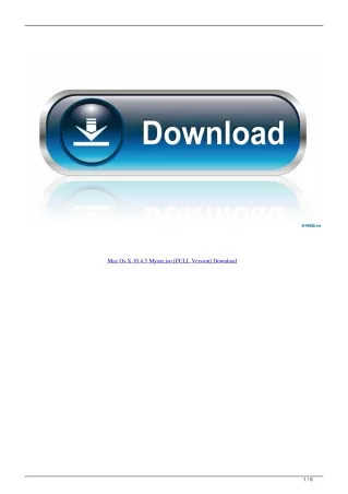 Mac Os X 10.4.5 Myzar.iso [FULL Version] Download
