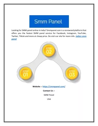 looking for smm panel online in india smmpanel