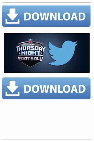 TNF: Thursday Night Football Live Stream Online