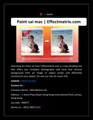 Paint sai mac | Effectmatrix.com