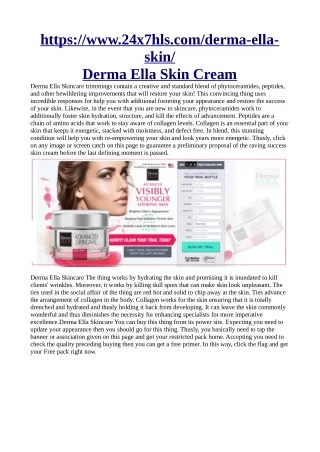 https://www.24x7hls.com/derma-ella-skin/