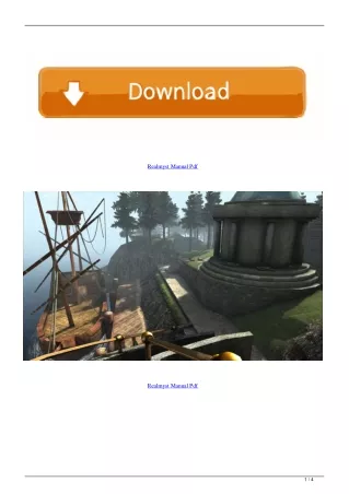 Realmyst Manual Pdf