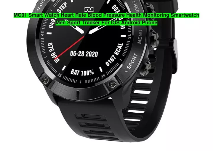 mc01 smart watch heart rate blood pressure health