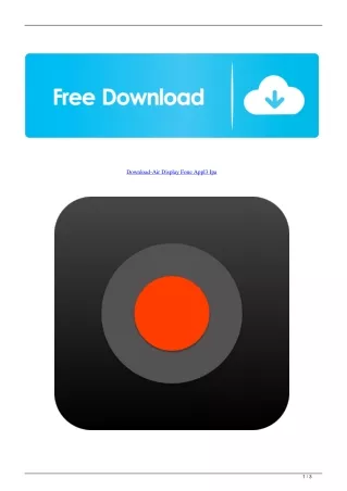 Download-Air Display Fone Appl3 Ipa