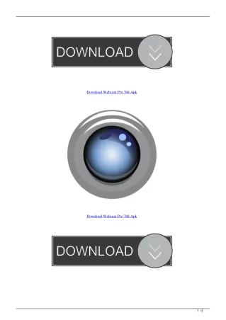 Download Webcam Pro 768 Apk
