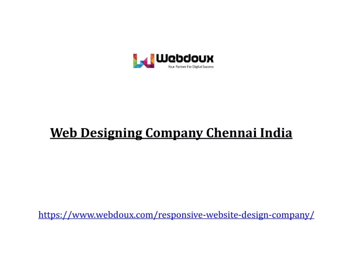 web designing company chennai india