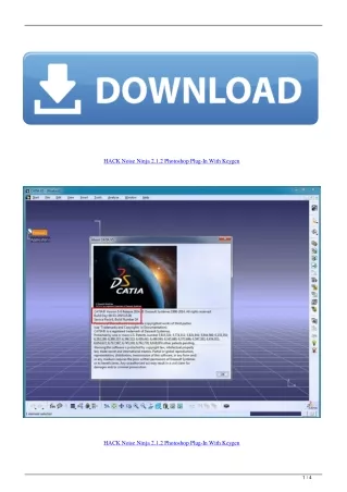 HACK Noise Ninja 2.1.2 Photoshop Plug-In With Keygen