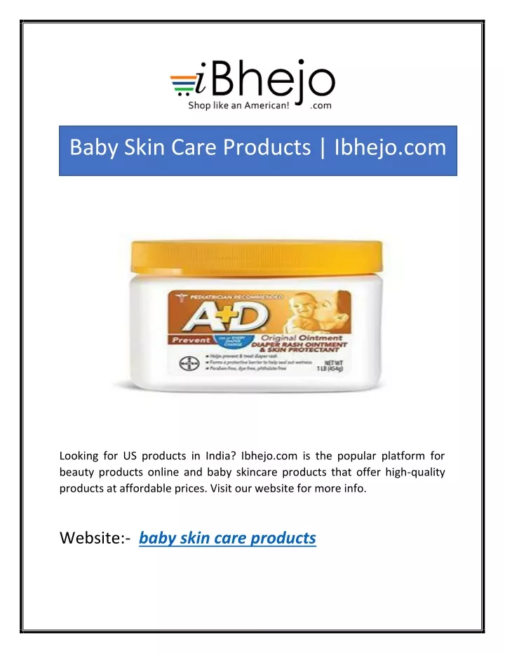 baby skin care products ibhejo com