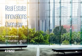 KPMG Lists IISY as a Global Real Estate Innovation