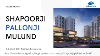 Shapoorji Pallonji Mulund Mumbai | Floor Plan, Location Map